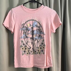 Zoe + Liv Pink Graphic Tee